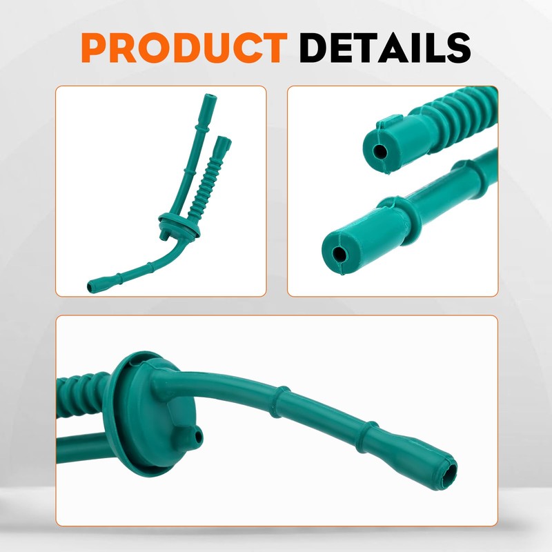 HIPA (Pack of 2) 4140 358 7702 Fuel Line +