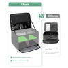 BAIXIXIG Golf Trunk Organizer, 2-Layer Storage with Shoe Pocket, Storage