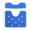 Shower Chair Seat Mat & Back Mat Sets Fit Cutout