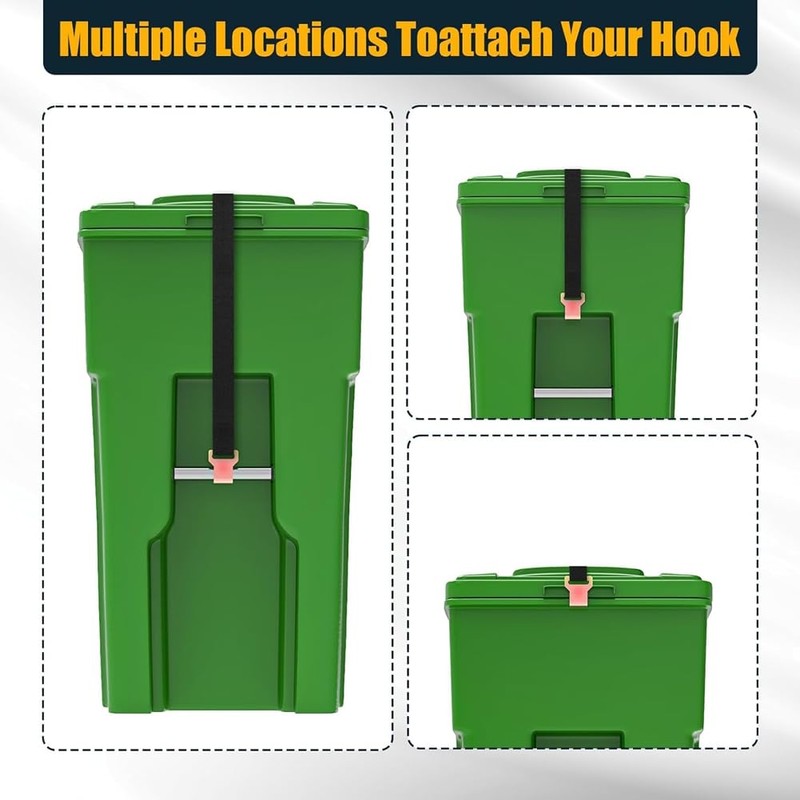 Trash Can Lock,Garbage Can Lock for Animal Fits 30-50 Gallon