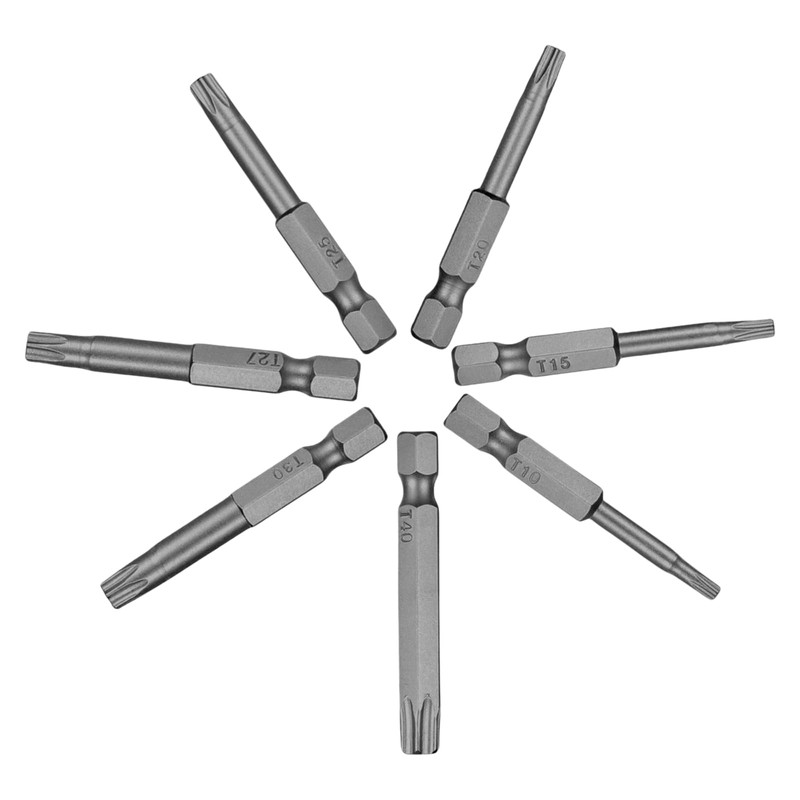 BkkvimTorx Star 6-Point Screwdriver Bit Set, Magnetic Security Tamper Resistant