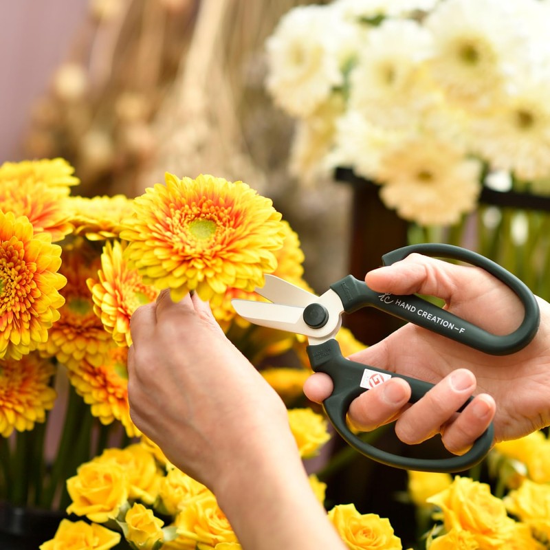 Japanese Floral Scissors - SAKAGEN Hand Creation, Professional Ultra Sharp