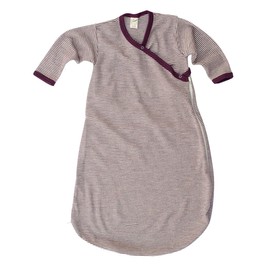 Lilano, Ringel Changing Bag, 70% Wool (kbT), 30% Silk, 210 g/m², Curry/Natural