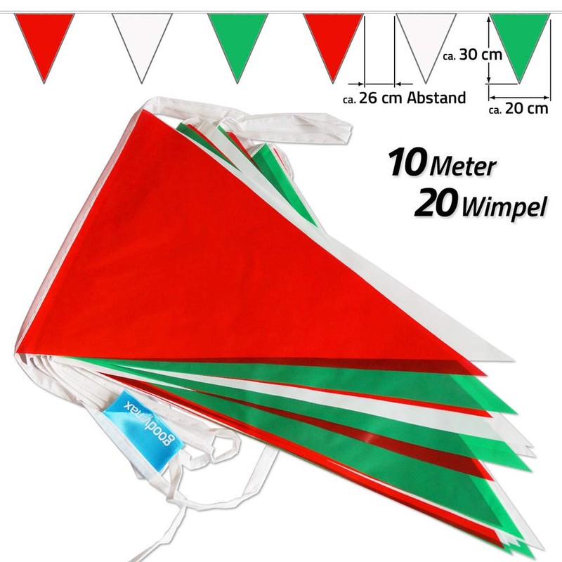 goodymax® Bunting 10 Metres - Many