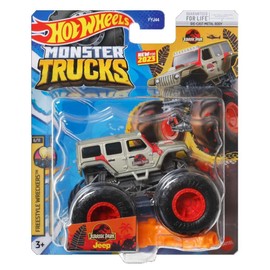 Hot Wheels Monster Trucks Jurassic Park Jeep - Mattel