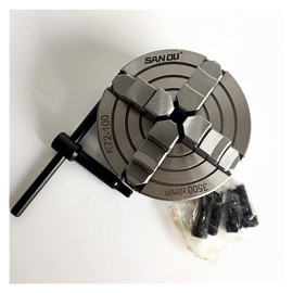 Lathe Chuck 100mm 4 Jaw Independent Chuck K72-100 Manual Type Metal Chuck 4 Jaw