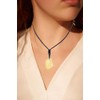 Erliway Erliway 1.2" Raw Stone Necklace for Women Men, Natural