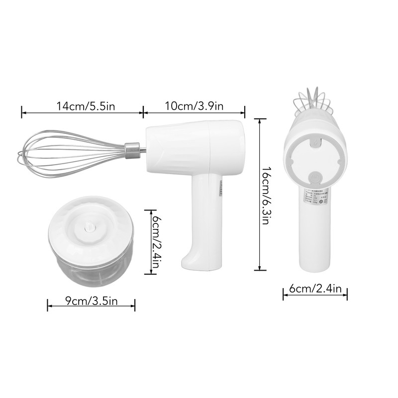 Electric Hand Mixer 3 Gear Egg Whipping Cream Beater Handheld