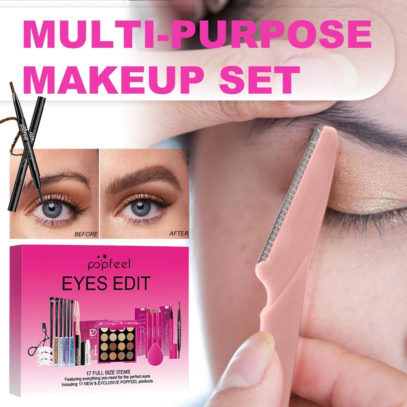 Clouparto Make Up Set, Vegan Cosmetic Set, Beauty Box Makeup