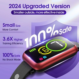 Bark Collar, Dog Bark Collar for Small Medium Mini Dogs, Safe No Shock Barking Collar, Automatic Anti Barking Collar with 4 Adjustable Modes Beep Vibration & 7 Sensitivities IP67 Waterproof Red058