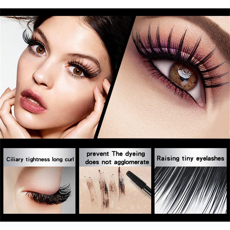 My Amazing Lashes Mascara Wowcombo 4D Silk Fiber Mascara Black