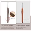 6 mm Crochet Hook, Ergonomic Handle for Arthritic Hands, Extra