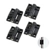 Doyime Door Hinges [Set of 4] Torque Hinges Flat Torque