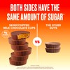 SkinnyDipped Milk Chocolate Peanut Butter Cups, 4g Sugar, Low Sugar,