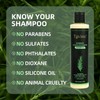 Tgideas Organic Rosemary Hair Growth Shampoo for Women and Men-Natural