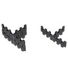 PRODIAMANT Joint Crosses T-Pieces Stackable for Patio Panels Width 4