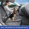 ALLANSING Front Seat Cover for Cars/SUVs/Trucks - Dog Seat Protector