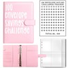 100 Envelope Saving Challenge Cash Budget Saving Challenge Book Binder