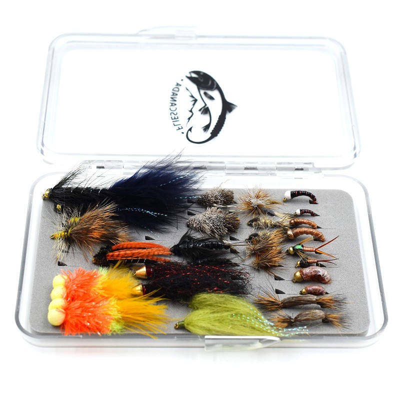 Flies Canada - Ultimate Fly Fishing Assortment Kit - 32pcs