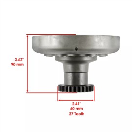 Caltric Wet Clutch Drum Housing For Honda TRX300FW Fourtrax 300 4x4 1988 - 2000 Bearing