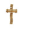Olive Wood Father in Heaven Lord's Prayer Hanging Cross by