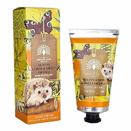The English Soap Company Anniversary Hand Cream, Luxury Citrus Hand Cream, Siclian Lemon and Sweet Orange Scent 75ml
