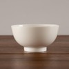 MU MO 10oz Ceramic Bowl White Porcelain Cereal Bowls Sets