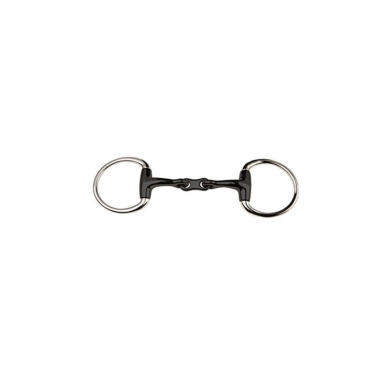 JP Korsteel Sweet Iron French Link Eggbutt Snaffle Bit 5