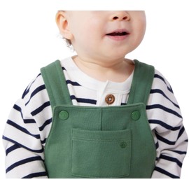 Petit Bateau Baby Boys' A0CV9 Long Overalls, Blue, 18 Months