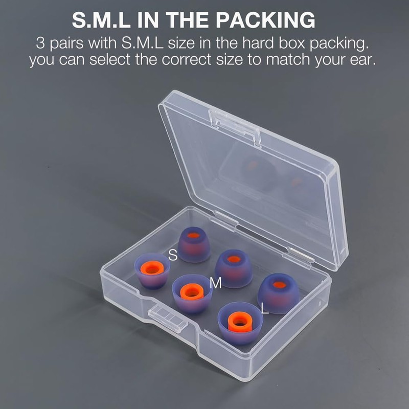 TENNMAK 6X Eartips Replacement for JBL Tune 230NC TWS Earbuds