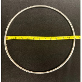 Linking Rings MAGNETIC Close 6 Set 12 Inch Aluminum Connect Smooth Magic Trick
