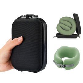 EASYNAP Pocket Air Travel Pillow Memory Foam New Formula Big Neck Size Basic