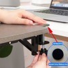Niciksty Desk Extender Clamp for DIY Custom Wooden Desk Extender