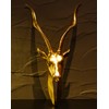 Fashionoda Large Antelope Vintage Wall Sculpture Statue - Wall Mounted
