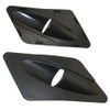 DJ-Motor Black Body Plastic Front Fender Vent Hawk For Taotao