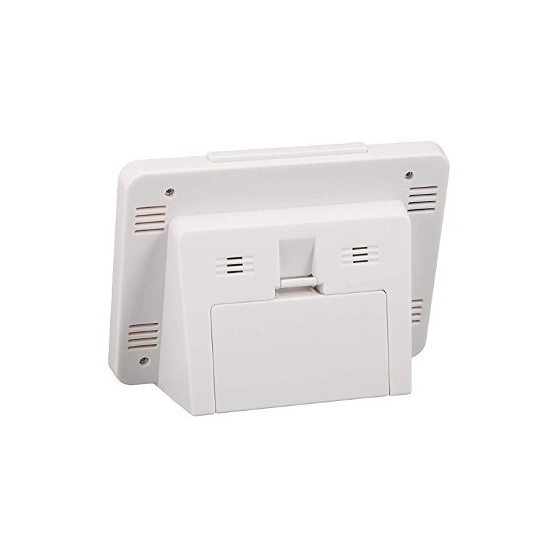 Seiko Digital RC Alarm Clock with Calendar & Temperature Display,