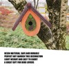 Bird House Garden Tree Decoration Hummingbird Synthetic Resin House Craft