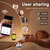 KANUIMA Wireless Home Security Camera with Night Light 4K, Night