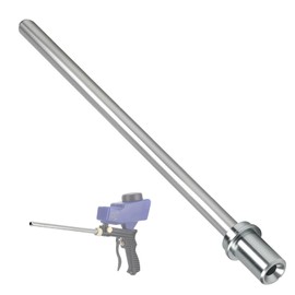 Sand Blaster Long Nozzle Tip Compatible with Le Lematec, Nozzle Attachment Sandblaster for Air Compressor Sandblasting, Soda Walnut Blaster Kit, Abrasive Media Blasting Wand for Spot Blasting Cleaning