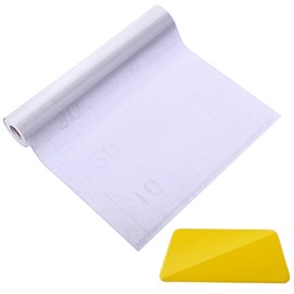 Geyee Clear Wall Protector Contact Paper Adhesive Removable Vinyl Film Kitchen Cabinet Liner Transparent Plastic Foil Backsplash Oil Waterproof Wallpaper Heat Resistant Furniture(590 Inch)