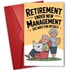 NewEleven Funny Retirement Gifts For Men - Farewell Gifts For
