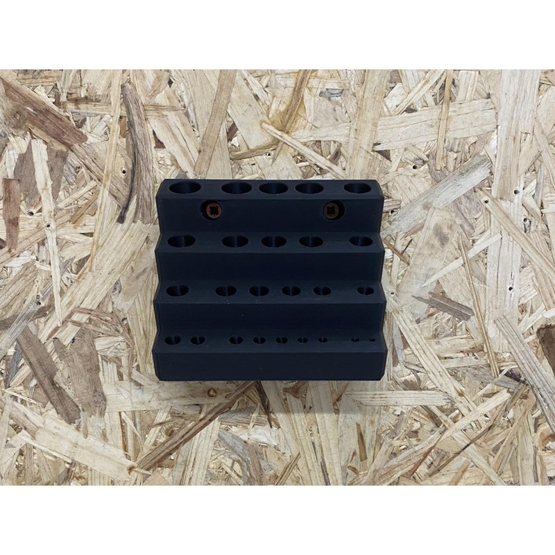 Drill Wall Mount Holder for Metal Drills 13-1 mm Wall