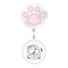 Nurse Watch Numbers Pocket Watch Stretchable White Pocket Watch for