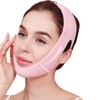 Wiederverwendbare V-Linienmaske, Doppelkinn Entferner Lifting-Maske, Doppelkinn Reduzierer Gesichtslifting Bandage, V-Linien