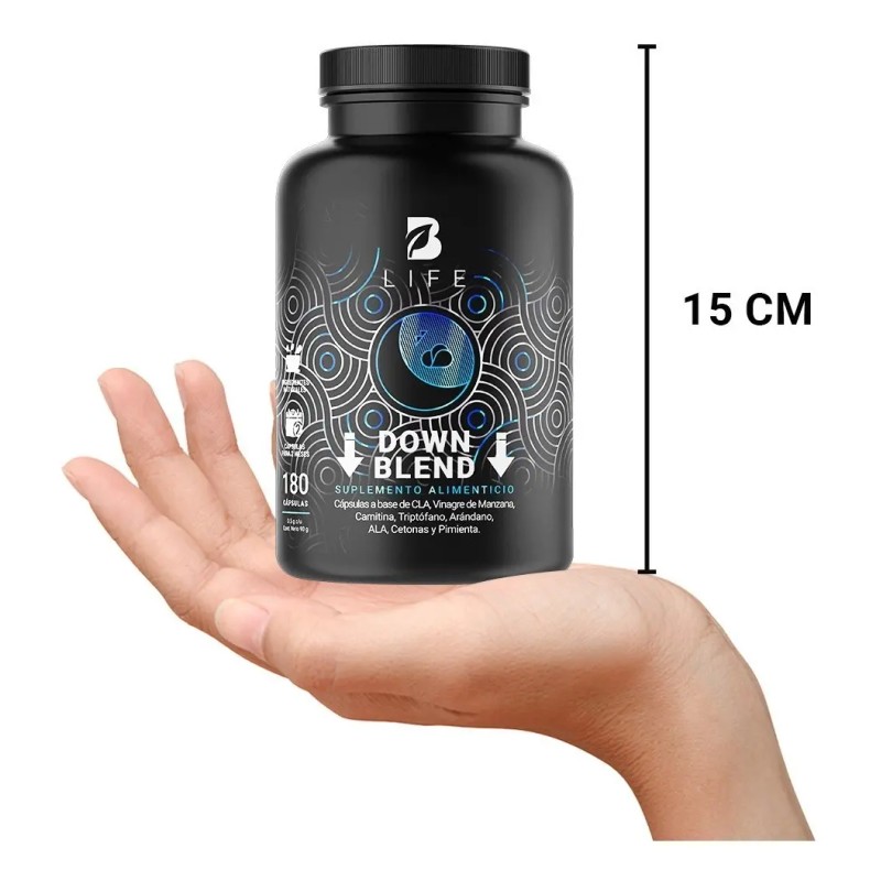 Quemador Nocturno Sin Estimulante De 180c. Down Blend B Life