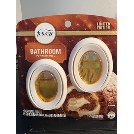 F.e.b.r.e.z.e Air Freshener .25 fl. oz., 2 Count (Pack of 1) (PUMPKIN ROLL)
