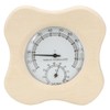 Sauna Room 2 In-1 Wood Thermo Hygrometer Thermometer Hygrometer Steam