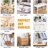 2 Sets New Clear Plastic Table Cover Protector 18X24 Inch