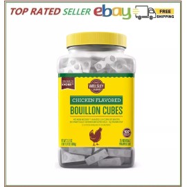 Wellsley Farms Chicken Flavored Bouillon Cubes, 75 ct.(NO SHIP TO CA)