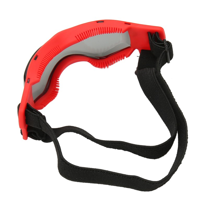 Dog Goggles Soft Silicone Frame Adjustable Dog UV Protection Sunglasses
